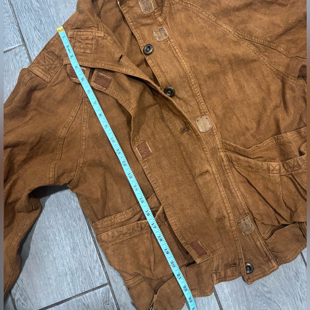 Free People Jayde Safari Bomber Jacket Size XS - Picture 11 of 12
